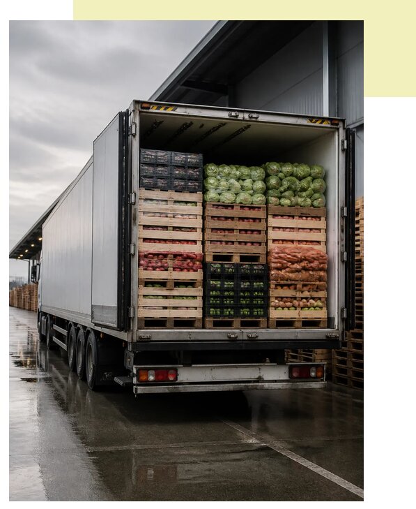 Перевозка плодоовощной продукции в Волжский по цене от 5065 р. | Агросервис-Влж