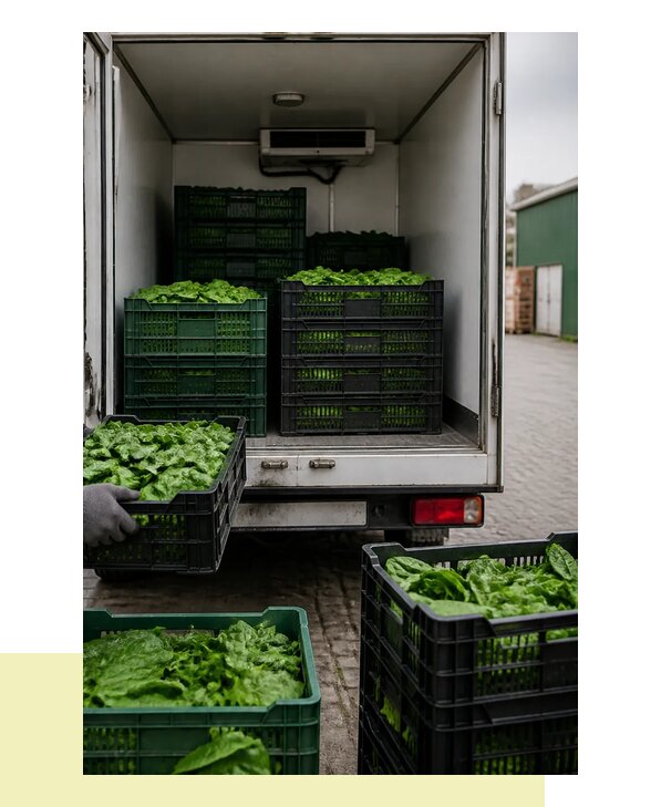 Перевозка шпината в Волжский с сохранением свежести продукции